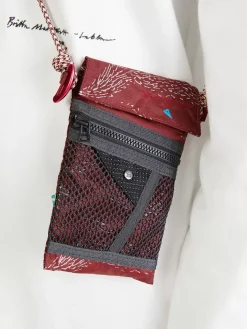 Klättermusen Accessory Bags|Gear Bags & Organisers<78 Retina Britta Lanyard Pocket Russet