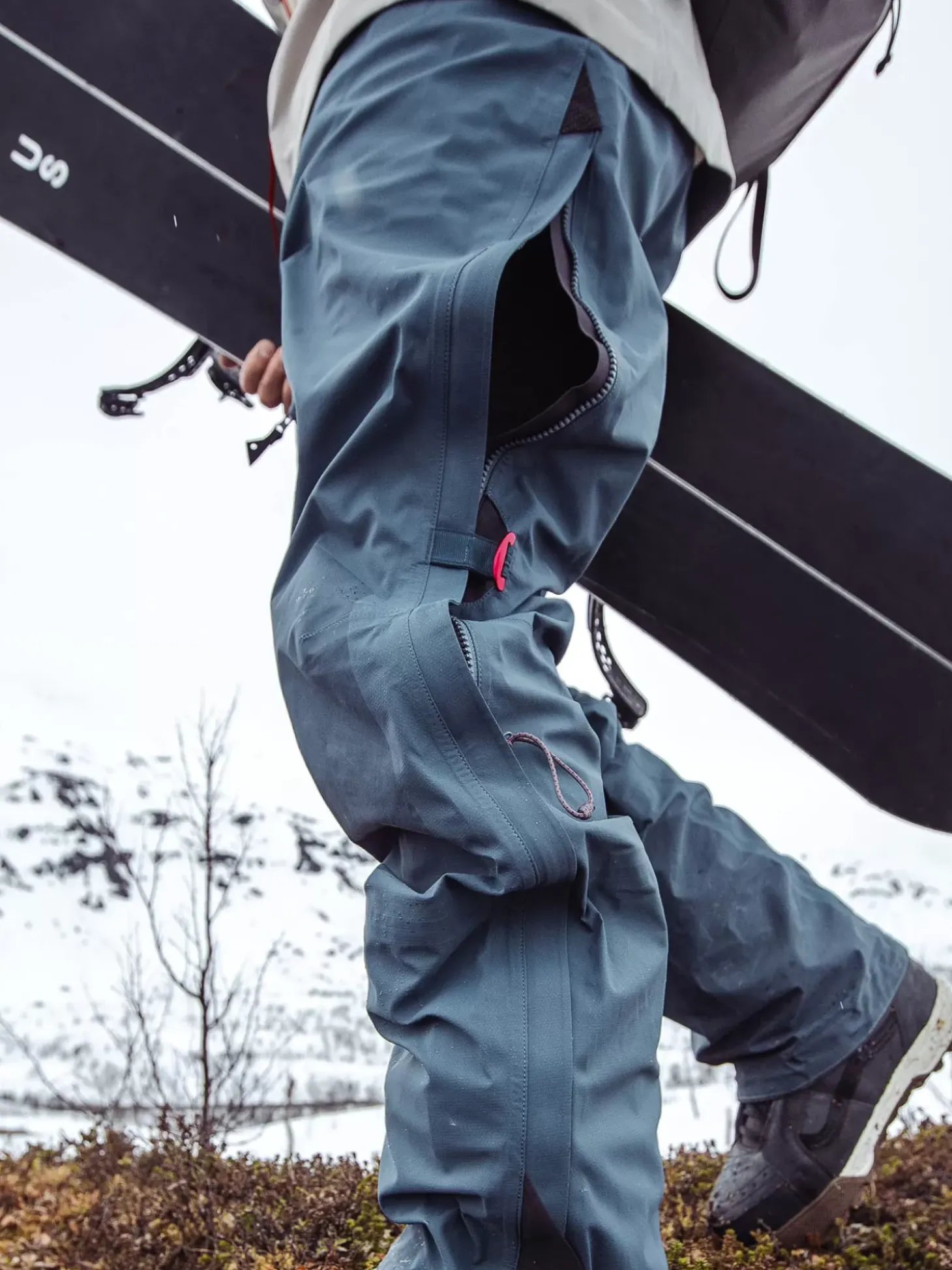 Klättermusen Waterproof Pants<Andvare MidnightBlue