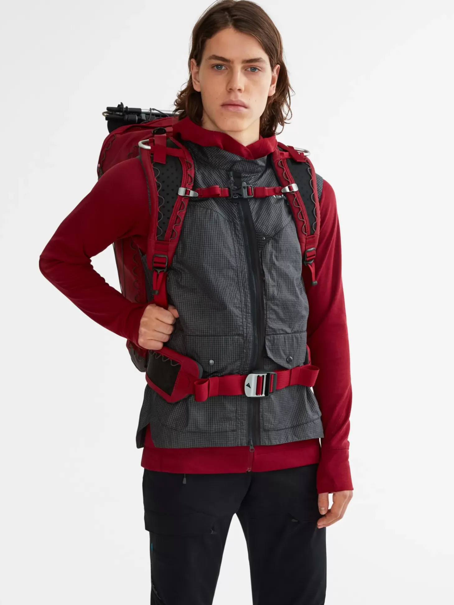 Klättermusen Wind Resistant Jackets|Vests<Ansur SwampGreen-SilverGreen