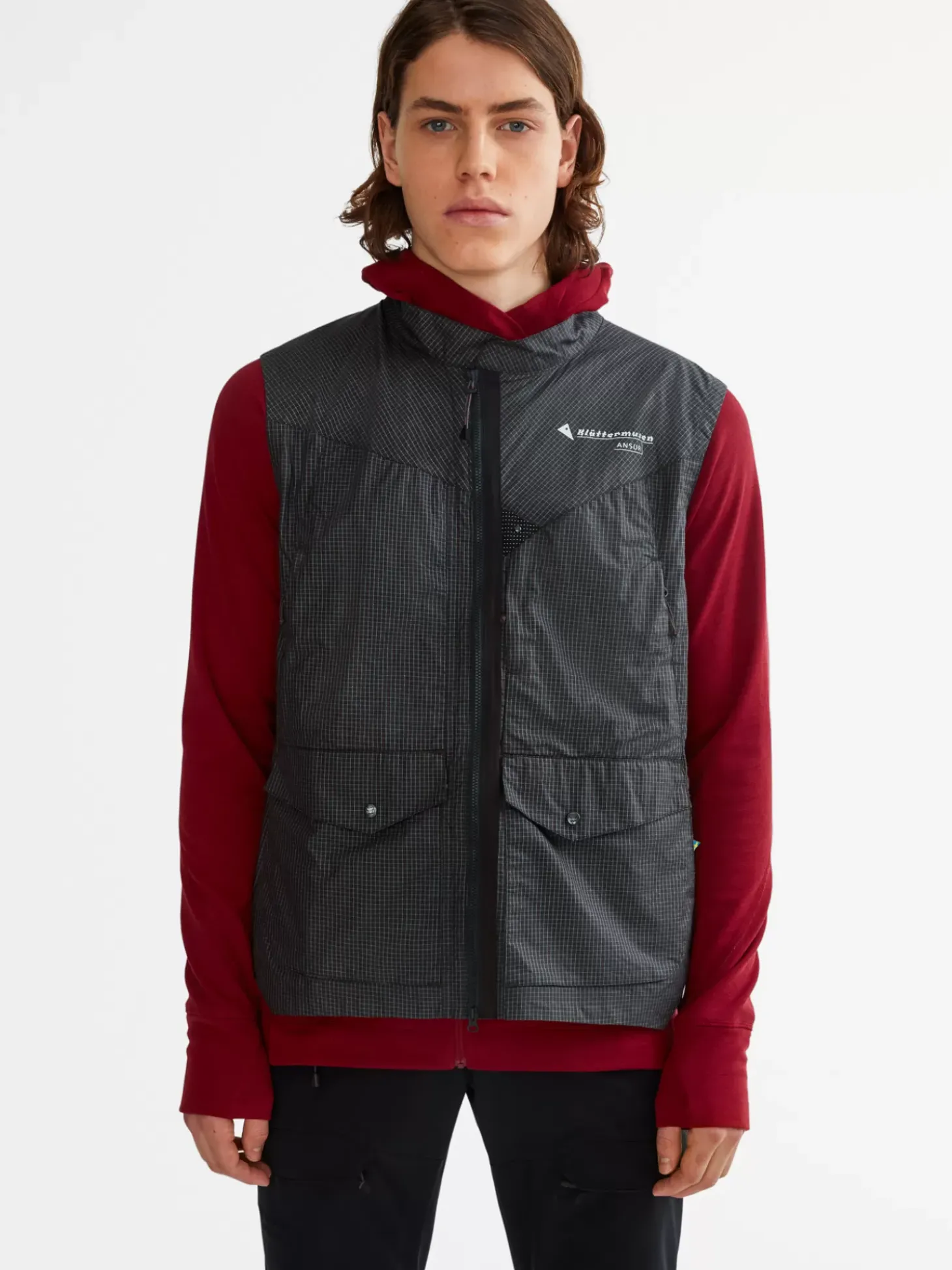 Klättermusen Wind Resistant Jackets|Vests<Ansur SwampGreen-SilverGreen