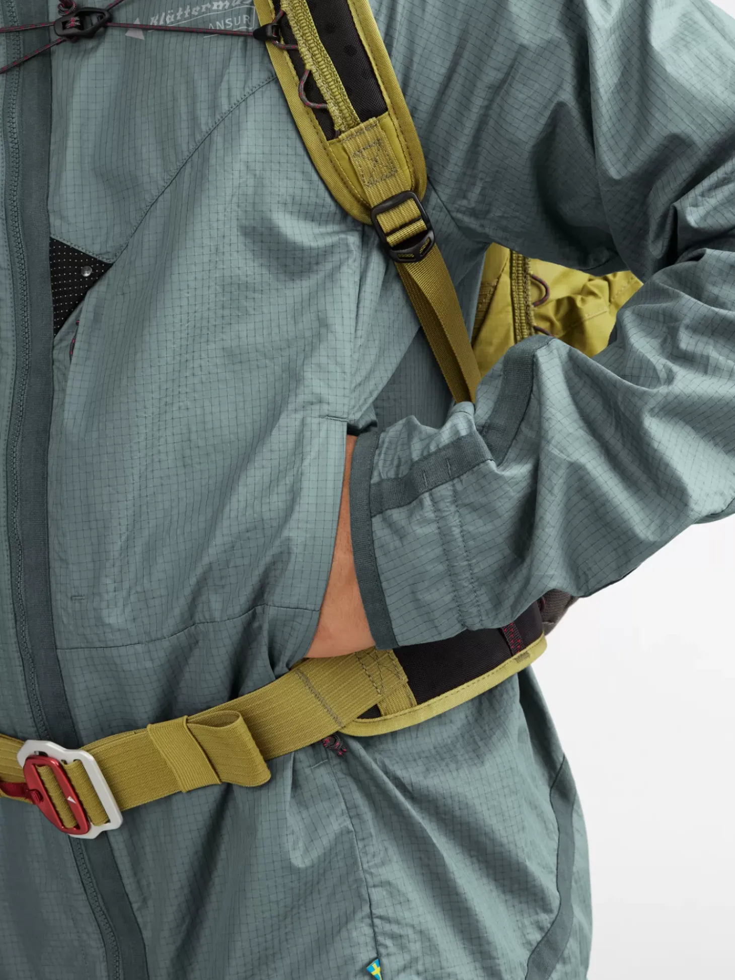 Klättermusen Wind Resistant Jackets<Ansur StoneBlue