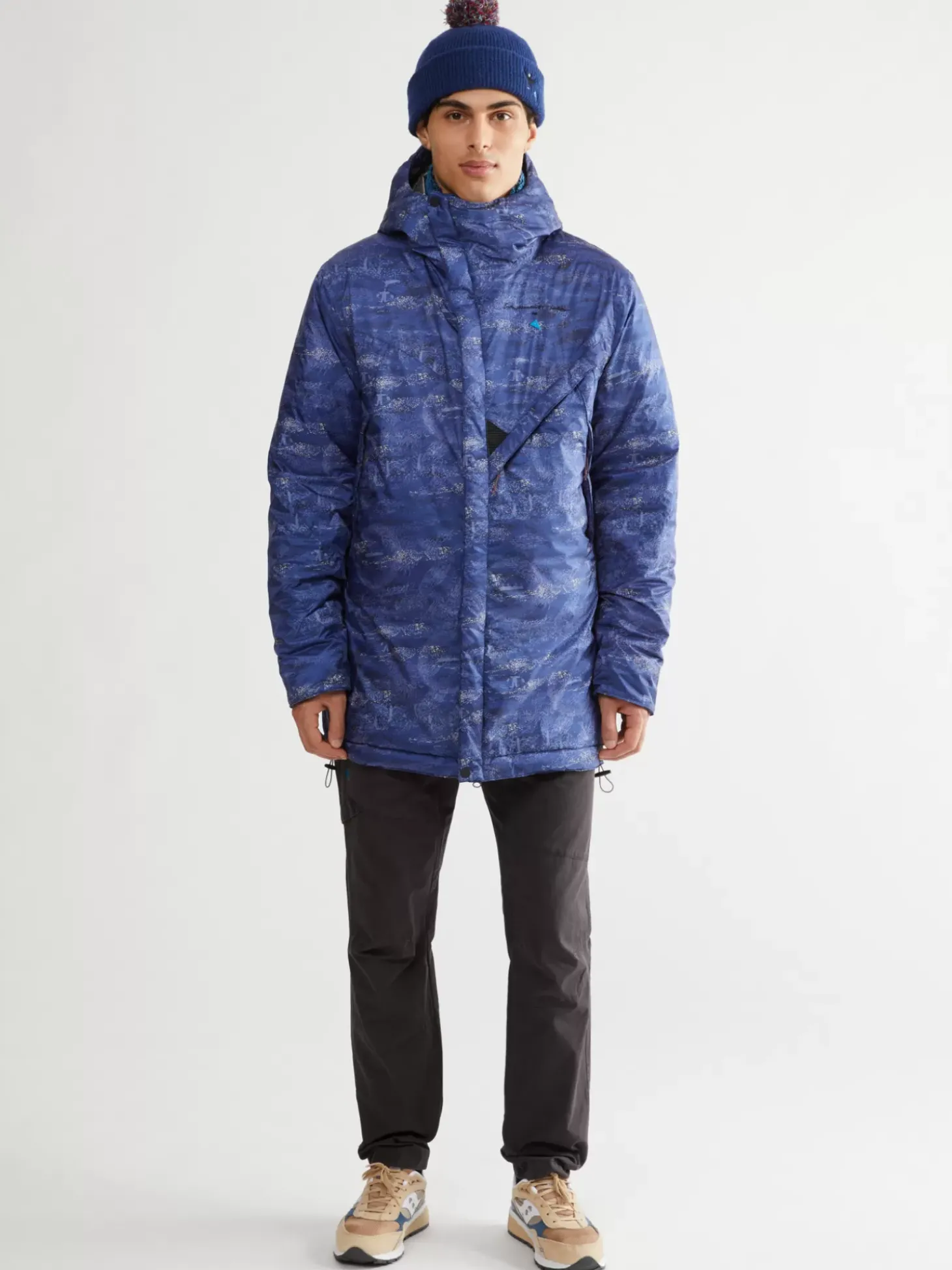 Klättermusen Down & Insulated Jackets<Aud Zip Hood Jacket Britta CoboltBlue