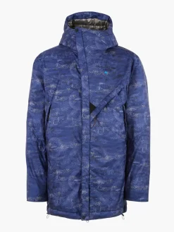 Klättermusen Down & Insulated Jackets<Aud Zip Hood Jacket Britta CoboltBlue