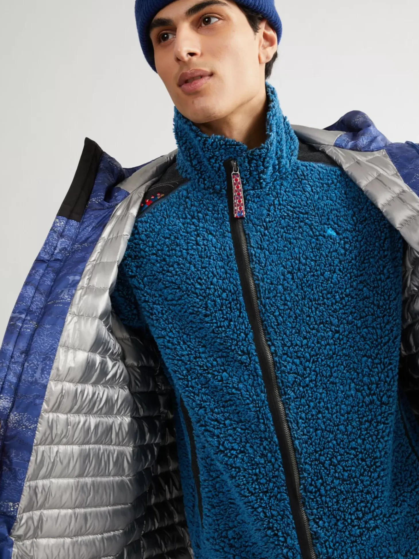 Klättermusen Down & Insulated Jackets<Aud Zip Hood Jacket Britta CoboltBlue