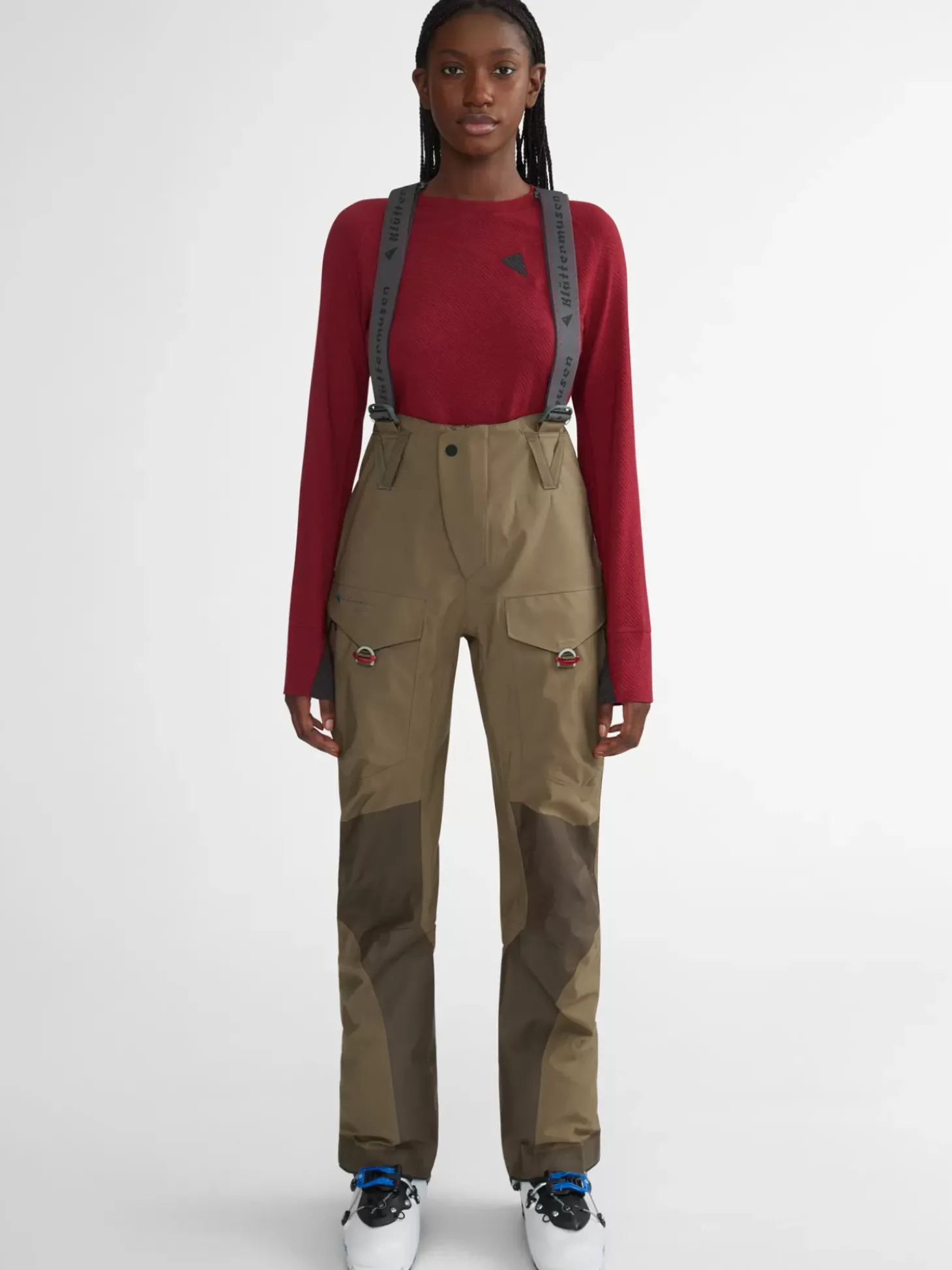 Klättermusen Waterproof Pants|Alpinism<Brage 2.0 Salopette Merlot