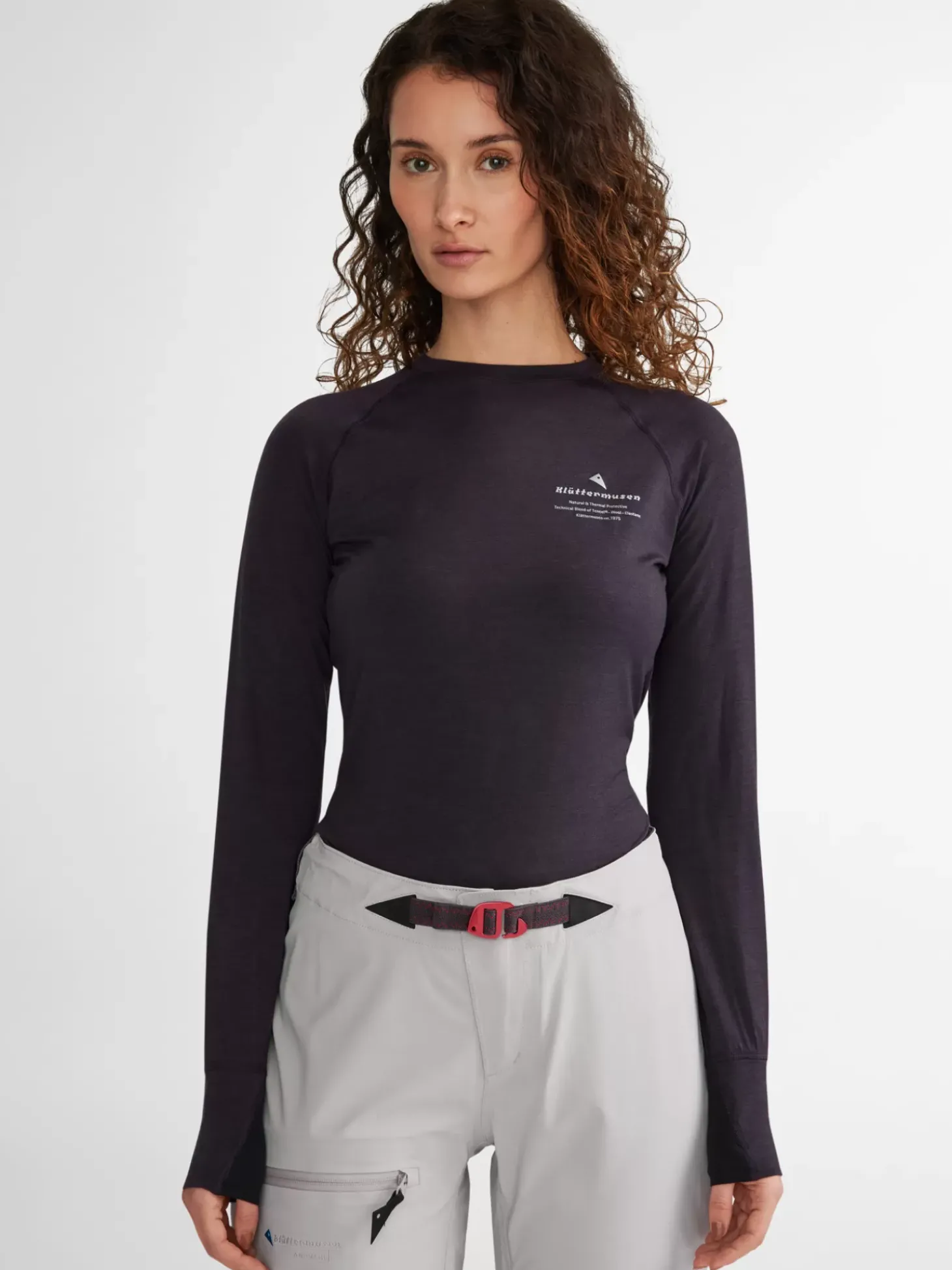 Klättermusen Shirts & T-Shirts|Expedition<Fafne Grape