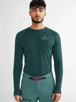 Klättermusen Base Layers<Fafne DarkDeepSea