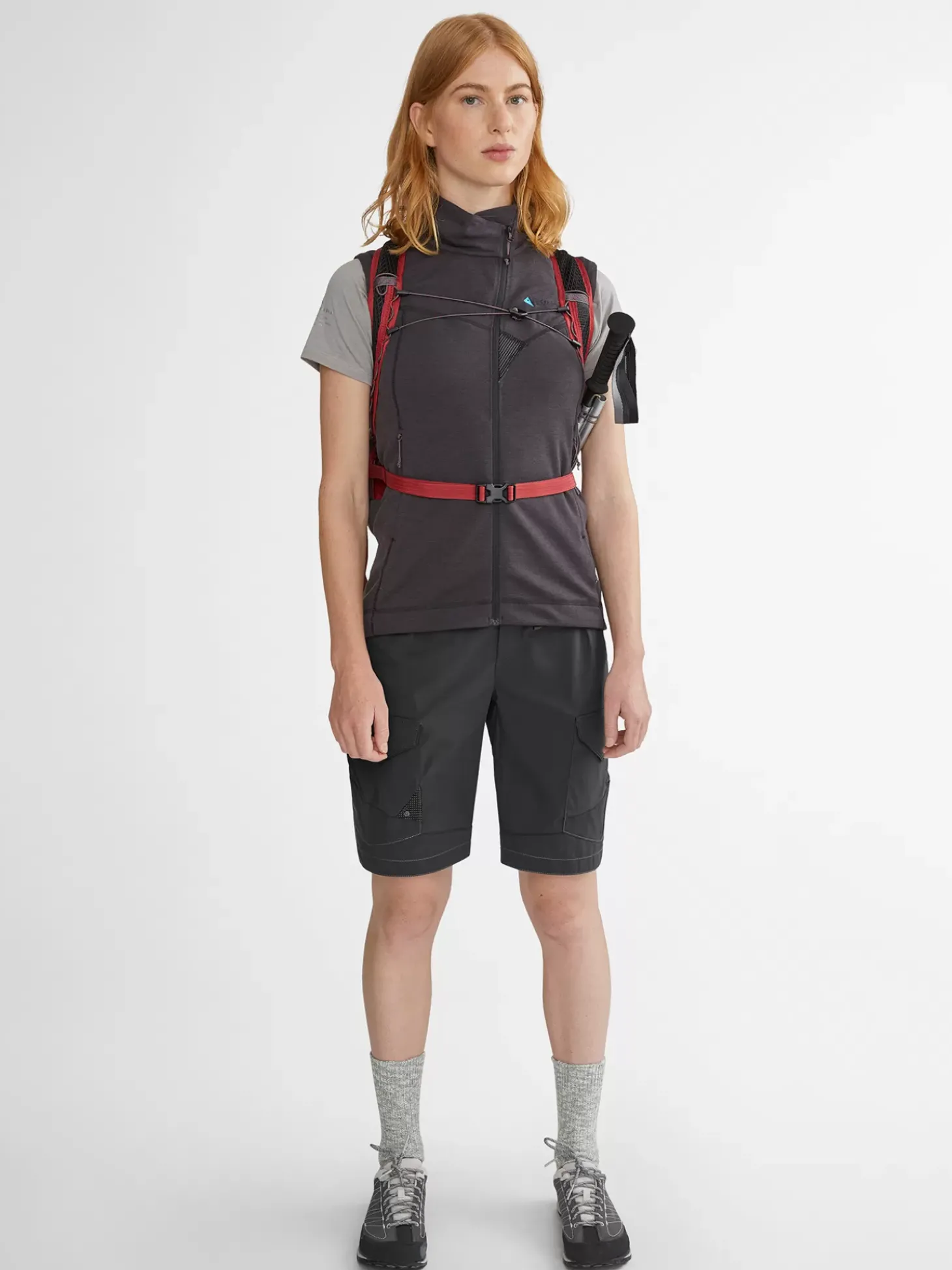 Klättermusen Shorts<Grimner Raven-Raven