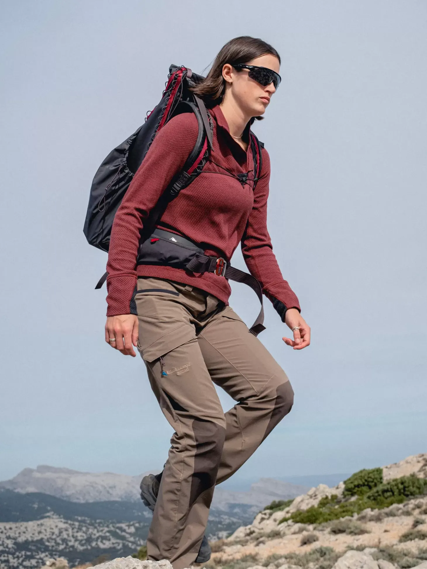 Klättermusen Fleeces & Sweaters|Alpinism<Huge MadderRed