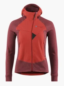 Klättermusen Fleeces & Sweaters<Hugin MadderRed-RoseRed