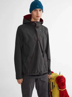 Klättermusen Wind Resistant Jackets<Lodur Raven-Raven