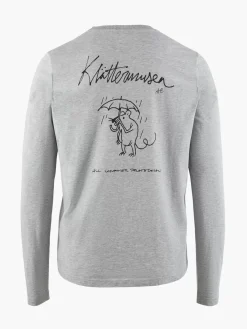 Klättermusen Shirts & T-Shirts<Runa Rain Mouse GreyMelange