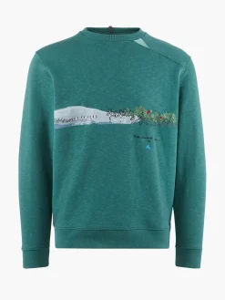 Klättermusen Fleeces & Sweaters<Turid Crew Sweater Britta DeepGreen