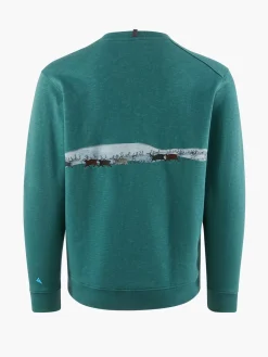 Klättermusen Fleeces & Sweaters<Turid Crew Sweater Britta DeepGreen