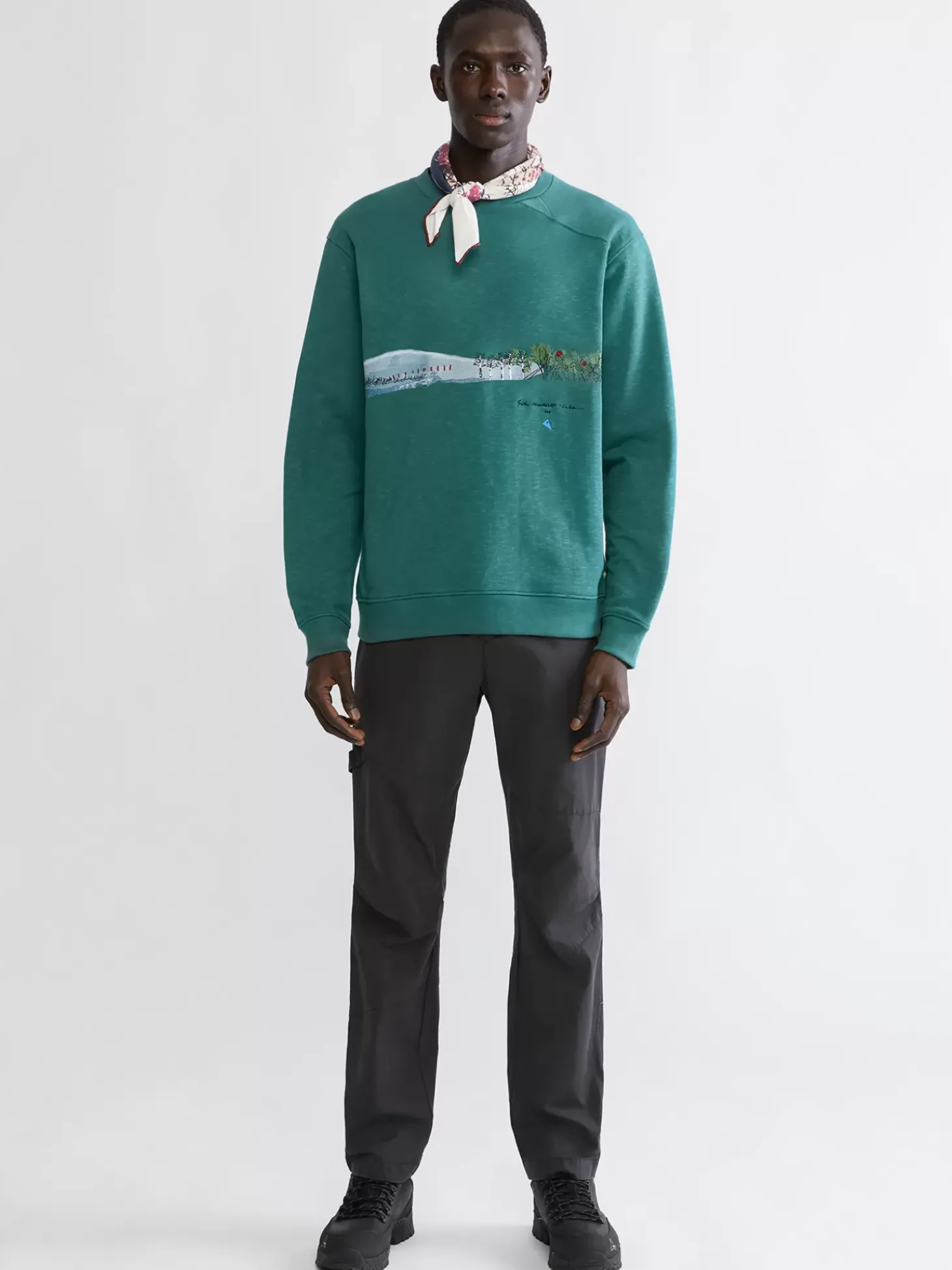 Klättermusen Fleeces & Sweaters<Turid Crew Sweater Britta DeepGreen